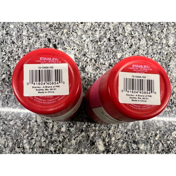 Set of 2 Stanley Stacking Pint Valentines Day Target Exclusive - RED 16oz - Picture 4 of 5
